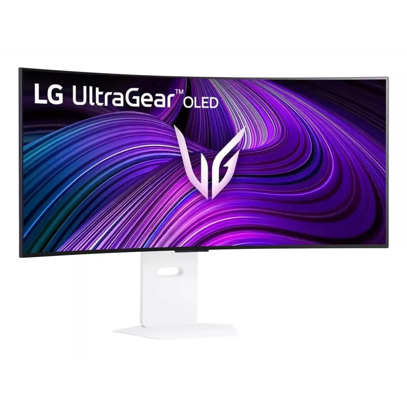 39-calowy monitor OLED LG 39GX90SA-W — 3440 x 1440, 21:9, zakrzywiony, wbudowane głośniki, VESA, USB-C