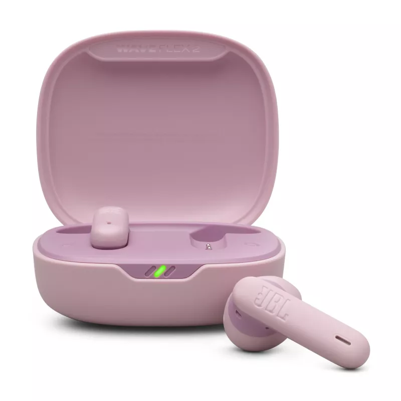 JBL Wave Flex 2 Zestaw słuchawkowy Bezprzewodowy Douszny Połączenia/Muzyka USB Type-C Bluetooth Różowy