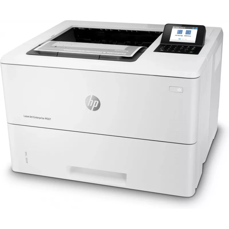 HP LaserJet Enterprise M507dn, Laser, 1200 x 1200 DPI, A4, 43 ppm, drukowanie dwustronne, gotowość sieciowa