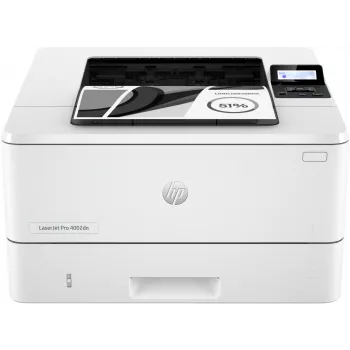 Drukarka HP LaserJet Pro 4002dn, laserowa, 1200 x 1200 DPI, A4, 40 str./min, drukowanie dwustronne, biała