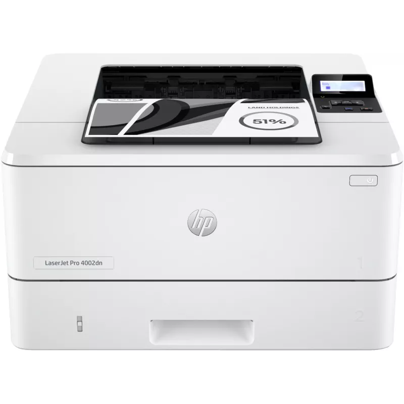 Drukarka HP LaserJet Pro 4002dn, laserowa, 1200 x 1200 DPI, A4, 40 str./min, drukowanie dwustronne, biała