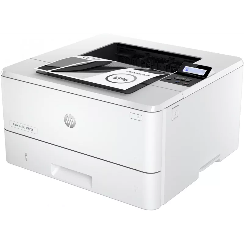 Drukarka HP LaserJet Pro 4002dn, laserowa, 1200 x 1200 DPI, A4, 40 str./min, drukowanie dwustronne, biała