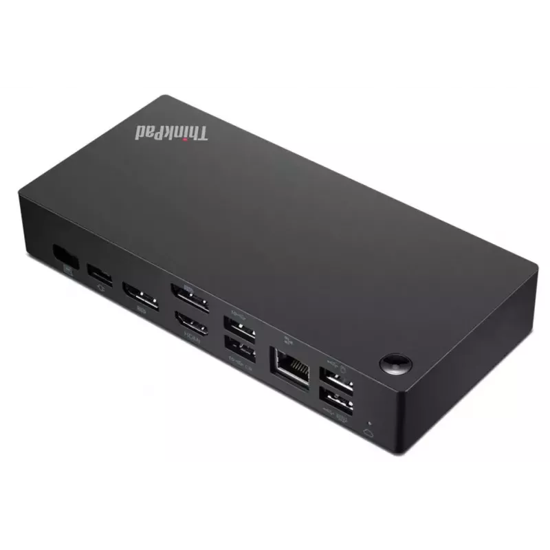 Lenovo ThinkPad Universal USB-C Smart Dock Przewodowa stacja dokująca USB 3.2 Gen 2 (3.1 Gen 2) Typu-C Czarna