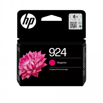 HP 924 magenta oryginalna kaseta z tuszem, magenta, 1 szt., 400 stron