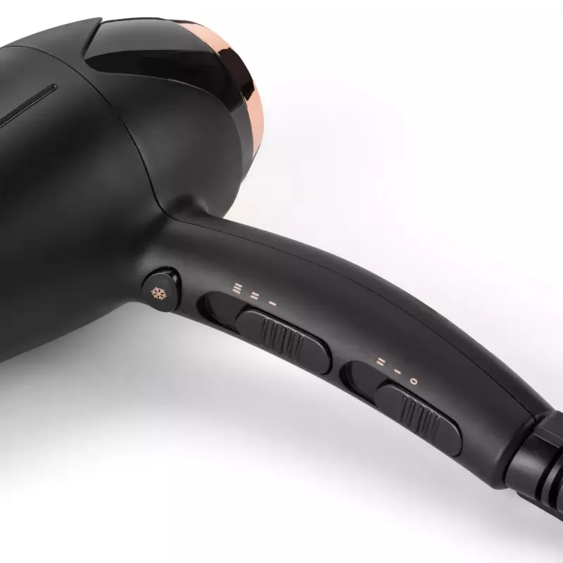 Suszarka do włosów BABYLISS D570DE Turbo Shine 2200 W z dyfuzorem i koncentratorem
