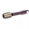 Szczotka na gorące powietrze BABYLISS Big Hair Dual AS950E — 650 W, 2 poziomy grzania, bęben 5 cm, 2 nasadki szczotkowe, przewód 2,5 m, fioletowy/różowe złoto/czarny