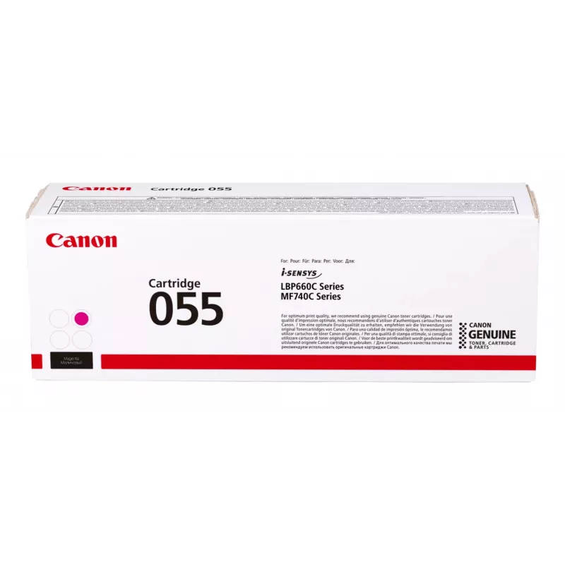 Canon 055 kaseta z tonerem 1 szt. Oryginalny magenta