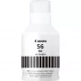 Czarny tusz w butelce Canon GI-56BK, oryginalny, Czarny, Canon, MAXIFY GX6050, GX7050, 6000 stron, atramentowy