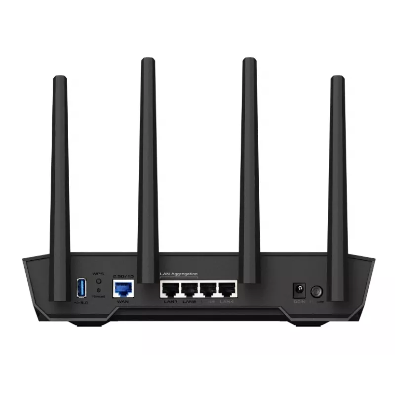 ASUS TUF-AX4200 router bezprzewodowy Gigabit Ethernet Dwuzakresowy (2,4 GHz / 5 GHz) Czarny
