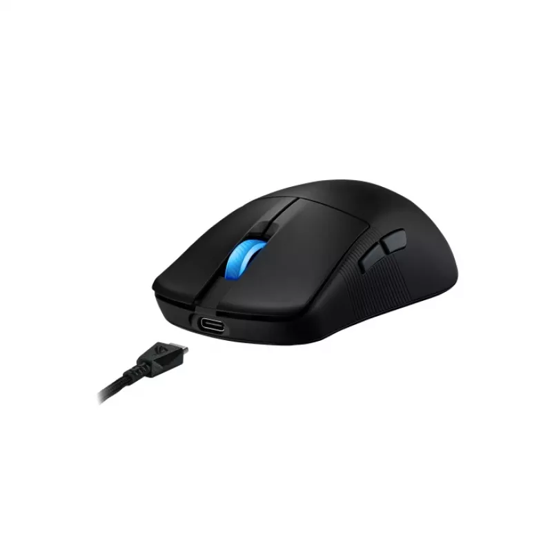 ASUS ROG Harpe Ace Mini mysz Gaming Symetryczna RF Bezprzewodowa + Bluetooth + USB Typ-C Optyczna 42000 DPI