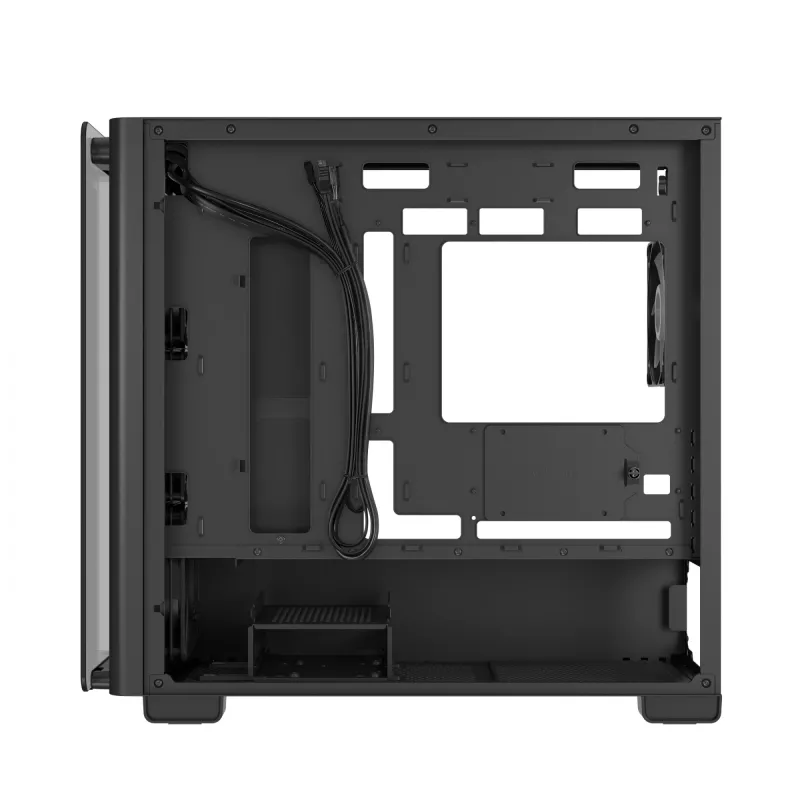 ASUS A23 PLUS TG ARGB Czarny, PC, Czarny, micro ATX, Mini-ITX, Wielokolorowe, 16.5 cm, 38 cm