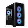 ASUS A23 PLUS TG ARGB Czarny, PC, Czarny, micro ATX, Mini-ITX, Wielokolorowe, 16.5 cm, 38 cm