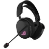 Zestaw słuchawkowy ASUS ROG Pelta przewodowy i bezprzewodowy nauszny gamingowy USB Type-C Bluetooth czarny