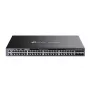 TP-Link Omada 48-portowy Gigabitowy Stackowalny L3 Zarządzany Przełącznik PoE+ z 6 gniazdami 10G