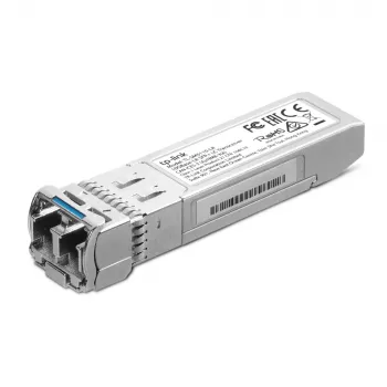TP-Link 10Gbase-LR SFP+ LC transceiver, światłowód, 10000 Mbit/s, SFP+, LC, 9/125 µm, LR