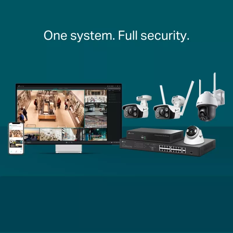 TP-Link VIGI 4MP Outdoor Full-Color Wi-Fi Bullet sieciowy Camera