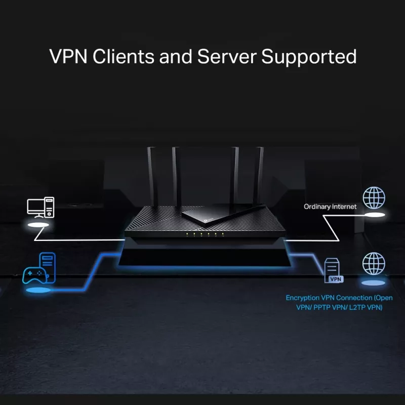 Router TP-Link Archer AX3000 Multi-Gigabit Wi-Fi 6 z portem 2.5G