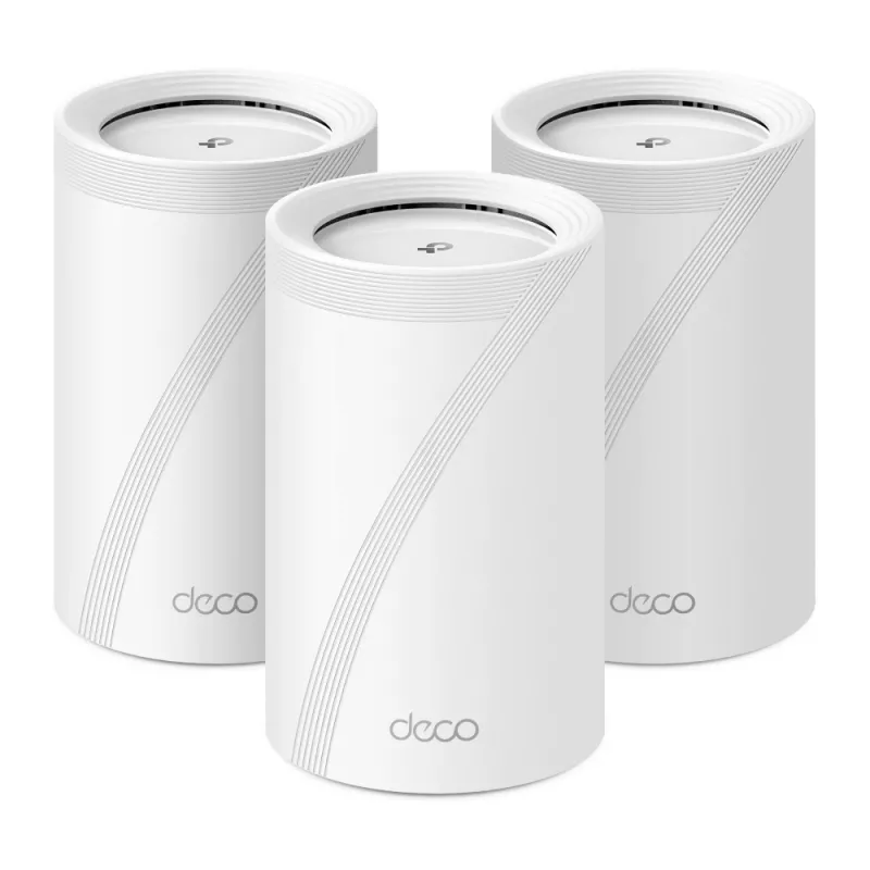 TP-Link BE9300 Całodomowy system Mesh Wi-Fi 7 (Tri-Band), Biały, Wewnętrzny, System Mesh, Tri-band (2,4 GHz / 5 GHz / 6 GHz), Wi-Fi 7 (802.11be), 9214 Mbit/s