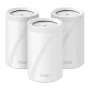 TP-Link BE9300 Całodomowy system Mesh Wi-Fi 7 (Tri-Band), Biały, Wewnętrzny, System Mesh, Tri-band (2,4 GHz / 5 GHz / 6 GHz), Wi-Fi 7 (802.11be), 9214 Mbit/s