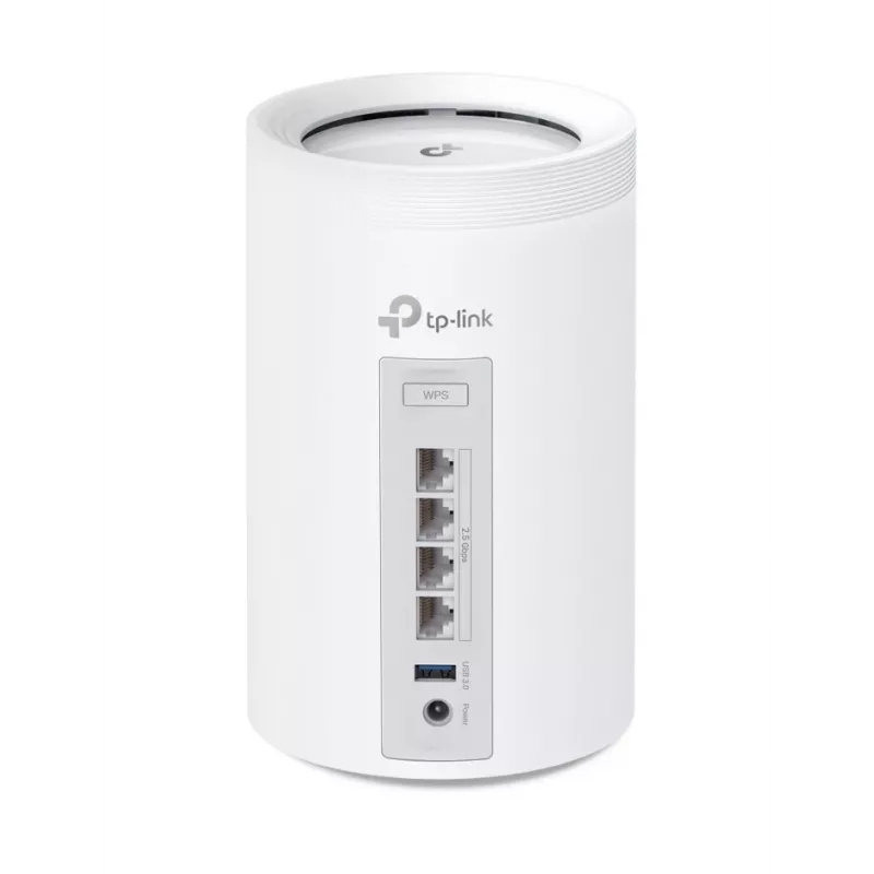TP-Link BE9300 Całodomowy system Mesh Wi-Fi 7 (Tri-Band), Biały, Wewnętrzny, System Mesh, Tri-band (2,4 GHz / 5 GHz / 6 GHz), Wi-Fi 7 (802.11be), 9214 Mbit/s
