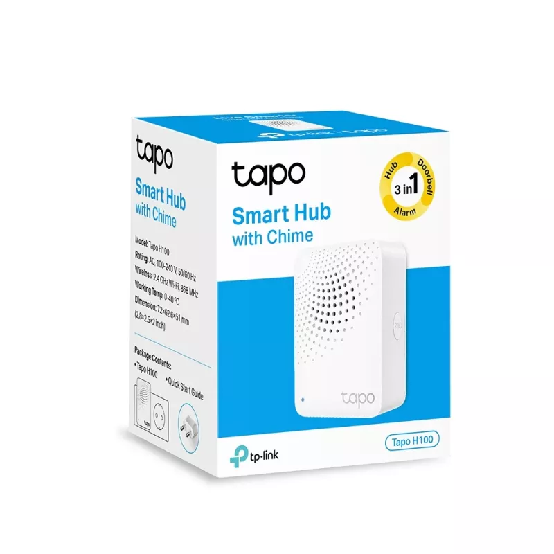 TP-Link Tapo Smart IoT Hub z dzwonkiem, biały, IoT Hub