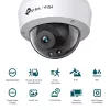 TP-Link VIGI 4MP IR Kopułkowa Kamera Sieciowa, Kamera IP, Wewnętrzna i zewnętrzna, Przewodowa, CE, BSMI, VCCI, ONVIF, Sufit/ściana, Czarny, Biały