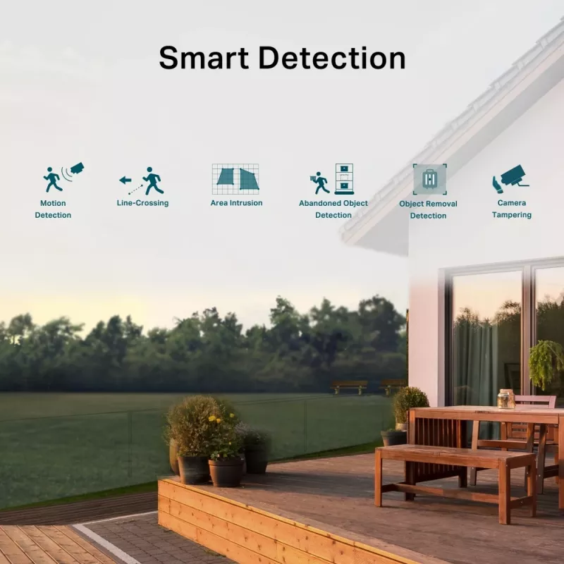 Kamera bezpieczeństwa TP-Link VIGI C340I 4MM, zewnętrzna kamera IP typu bullet, 2560 x 1440 pikseli, montaż sufit/ściana/słup