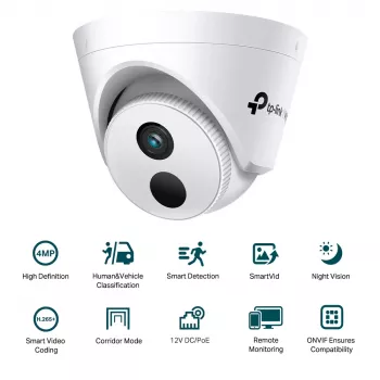 Kamera bezpieczeństwa TP-Link VIGI C440I 4MM, obrotowa IP, wewnętrzna, 2560 x 1440 pikseli, sufit