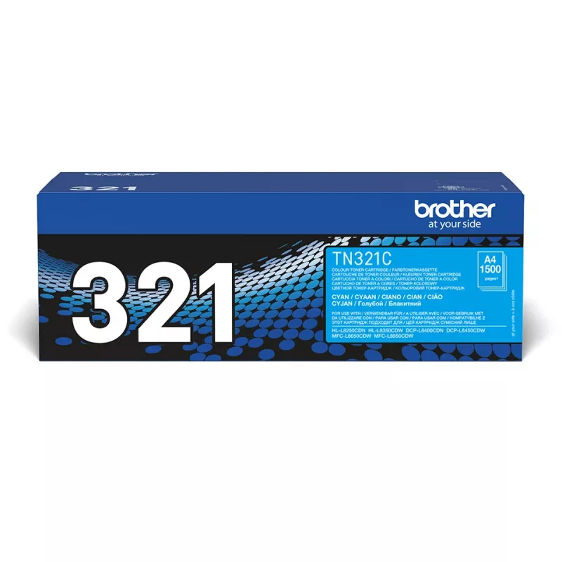 Kaseta z tonerem Brother TN-321C, 1 szt., oryginalna, cyjanowa