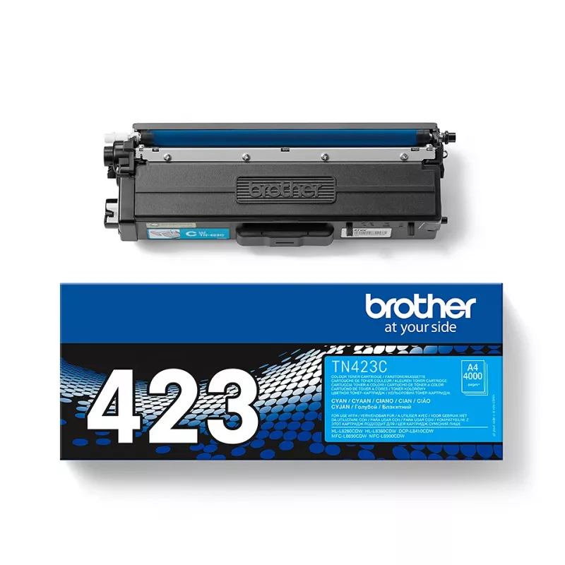Oryginalny toner Brother TN-423C Cyan, 1 szt.