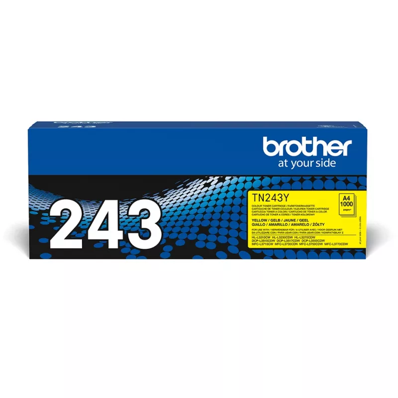 Kaseta z tonerem Brother TN-243Y 1 szt. oryginalna żółta