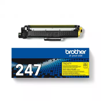Kaseta z tonerem Brother TN-247Y 1 szt. oryginalna żółta