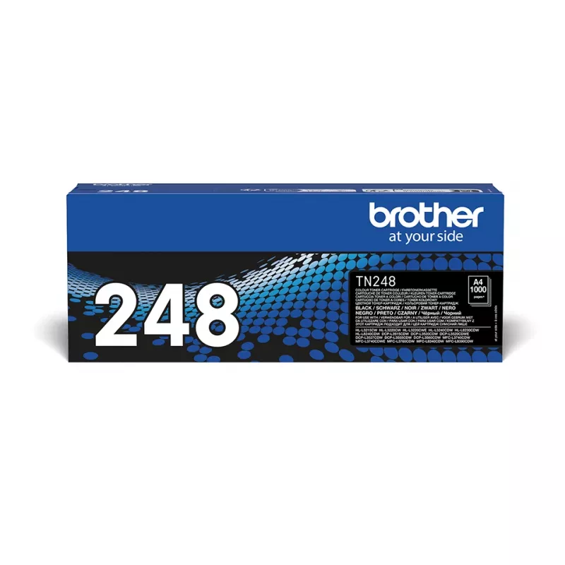 Kaseta z tonerem Brother TN-248BK 1 szt. Oryginalna czarna