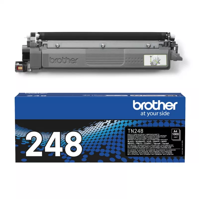 Kaseta z tonerem Brother TN-248BK 1 szt. Oryginalna czarna