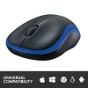 Mysz bezprzewodowa LOGITECH M185 Niebieska
