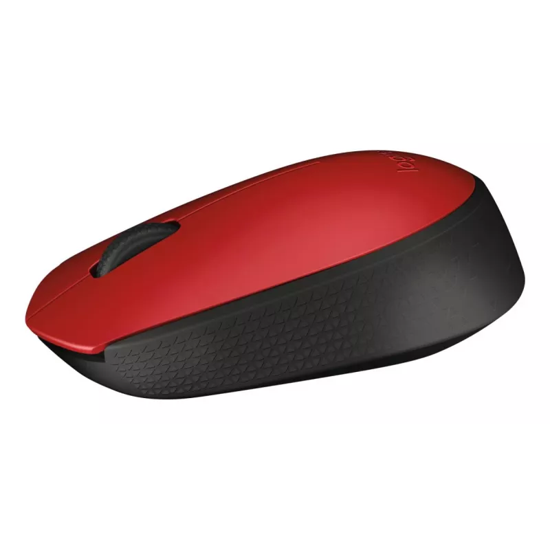 LOGITECH M171 Wireless mysz czerwony Emea