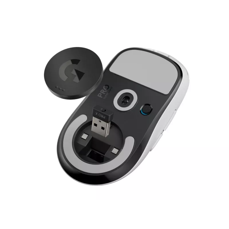 LOGITECH PRO X SUPERLIGHT Bezprzewodowa Mysz Gamingowa - Biała