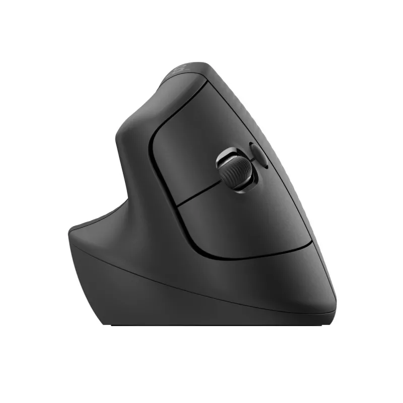 LOGITECH Lift Vertical Ergonomic Mouse - Leworęczny - Bezprzewodowy - Grafitowa Czerń