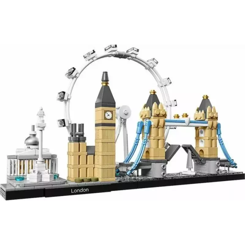 LEGO Architecture Londyn 21034 zestaw konstrukcyjny — 468 elementów, model zabytków miasta