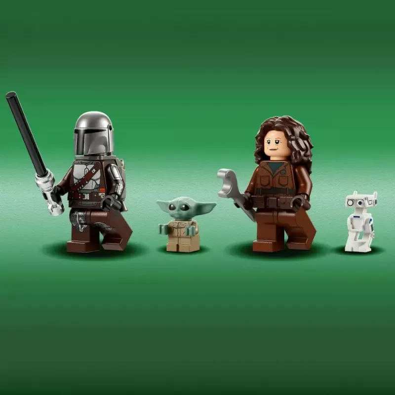 Zabawka konstrukcyjna LEGO Star Wars N-1 Starfighter z figurką The Child (Baby Yoda) 75325