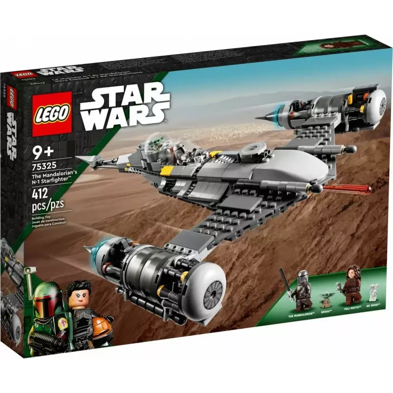Zabawka konstrukcyjna LEGO Star Wars N-1 Starfighter z figurką The Child (Baby Yoda) 75325