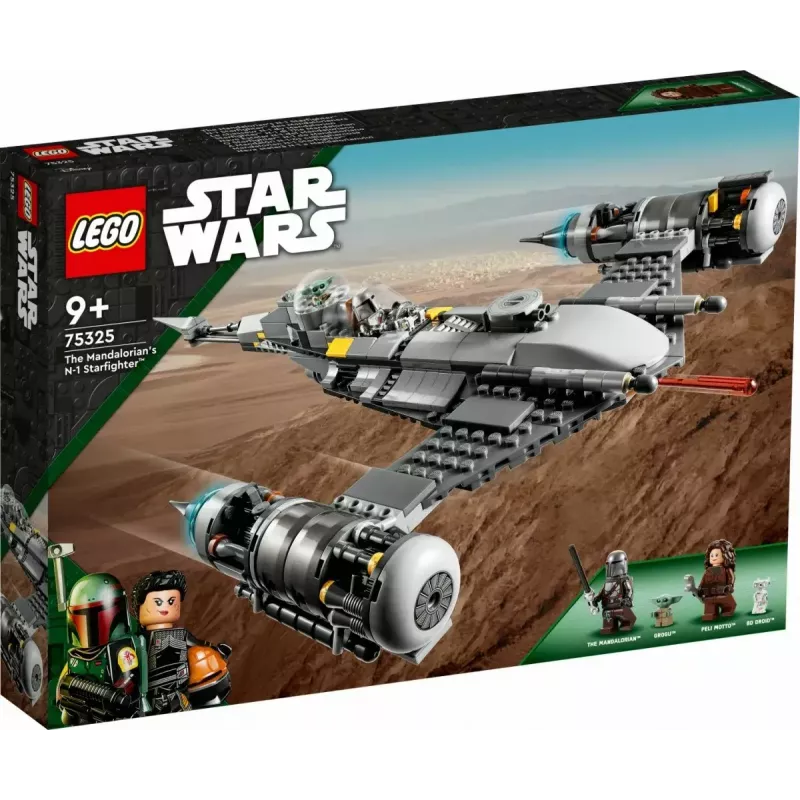 Zabawka konstrukcyjna LEGO Star Wars N-1 Starfighter z figurką The Child (Baby Yoda) 75325
