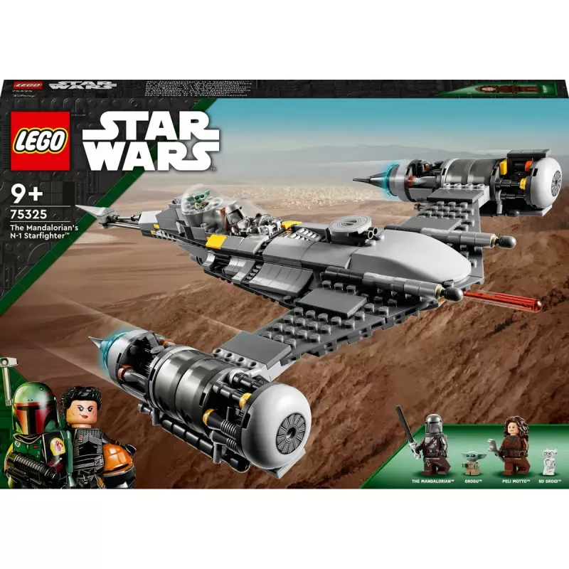 Zabawka konstrukcyjna LEGO Star Wars N-1 Starfighter z figurką The Child (Baby Yoda) 75325