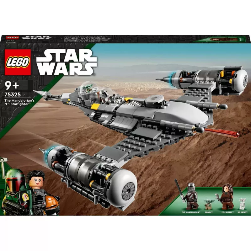 Zabawka konstrukcyjna LEGO Star Wars N-1 Starfighter z figurką The Child (Baby Yoda) 75325
