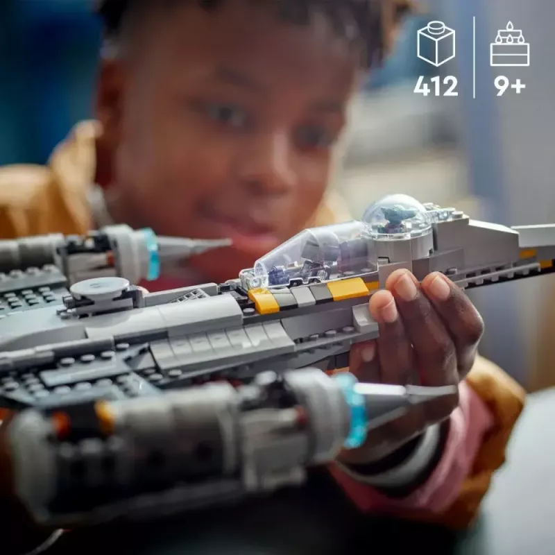 Zabawka konstrukcyjna LEGO Star Wars N-1 Starfighter z figurką The Child (Baby Yoda) 75325