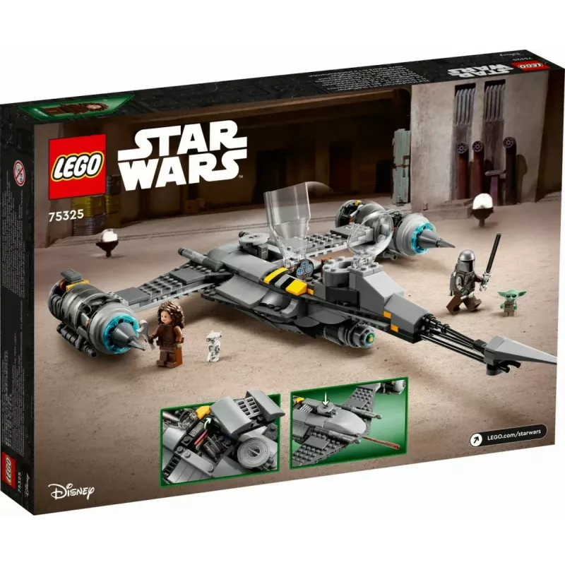 Zabawka konstrukcyjna LEGO Star Wars N-1 Starfighter z figurką The Child (Baby Yoda) 75325