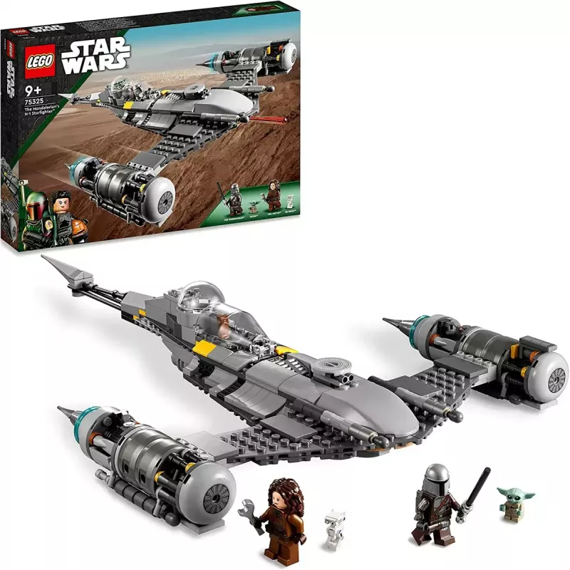 Zabawka konstrukcyjna LEGO Star Wars N-1 Starfighter z figurką The Child (Baby Yoda) 75325