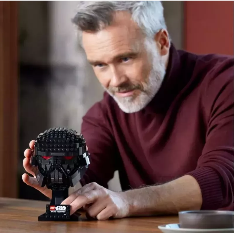 LEGO Star Wars Dark Trooper Helm 75343 model kolekcjonerski szczegółowy design