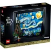 Zestaw konstrukcyjny LEGO 3D replika modelu Vincenta van Gogha Gwiaździsta noc, Ideas 21333, 2 316 elementów, 18+