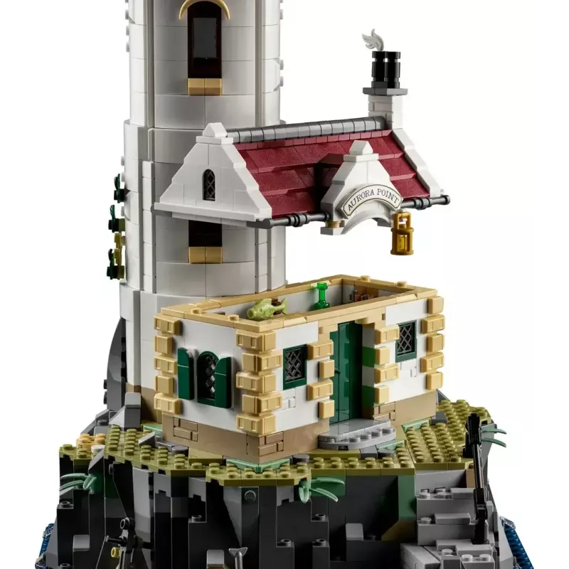 LEGO Ideas 21335 Zmechanizowana latarnia – 2065 elementów, zmotoryzowane obracające się światło, 18+